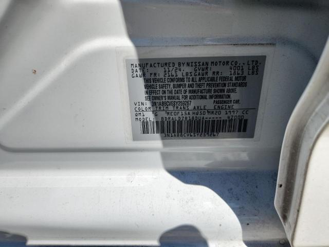 2025 NISSAN SENTRA SV - 3N1AB8CV6SY259267