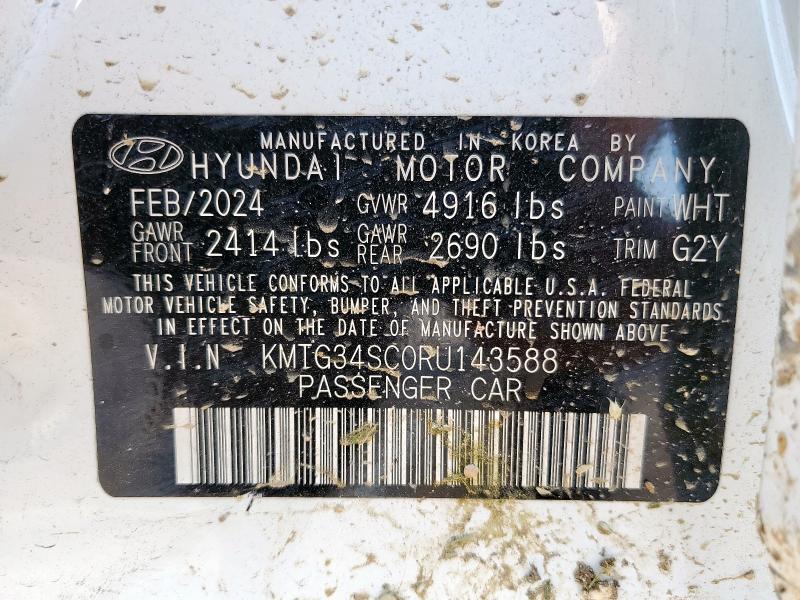 2024 GENESIS G70 BASE KMTG34SC0RU143588