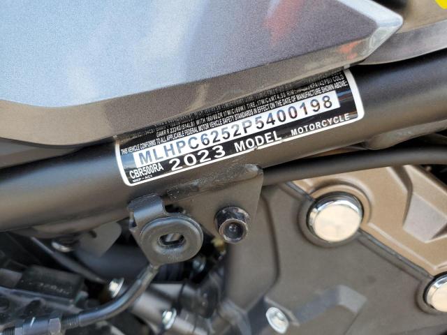 2023 HONDA CBR500 RA MLHPC6252P5400198