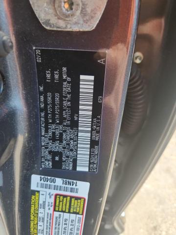 2020 TOYOTA SEQUOIA LI - 5TDKY5G19LS074631
