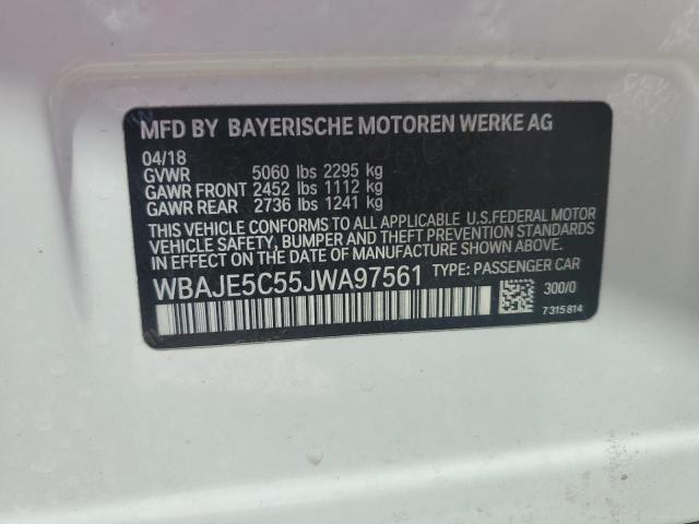 2018 BMW 540 I WBAJE5C55JWA97561