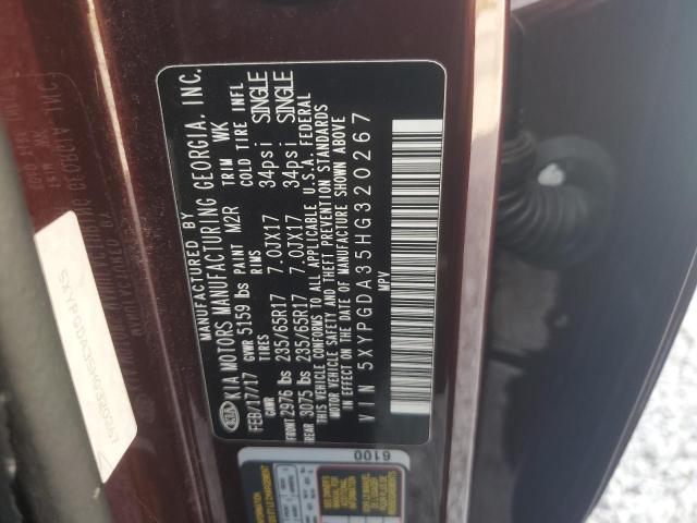 2017 KIA SORENTO LX - 5XYPGDA35HG320267