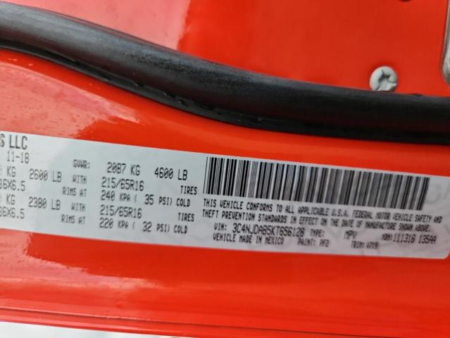 2019 JEEP COMPASS SPORT 4WD - 3C4NJDAB5KT656128