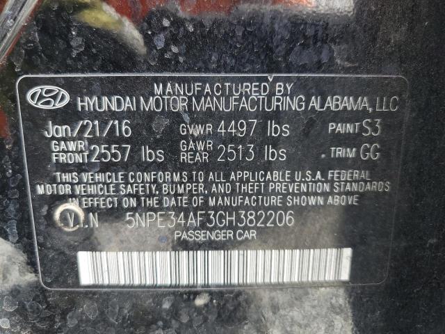 2016 HYUNDAI SONATA SPO 5NPE34AF3GH382206