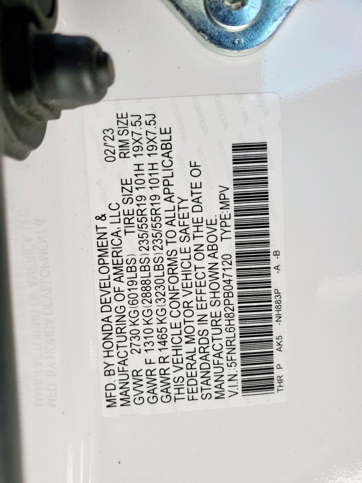 HONDA ODYSSEY TOURING