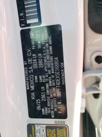 2025 KIA K4 LX 3KPFT4DEXSE168804