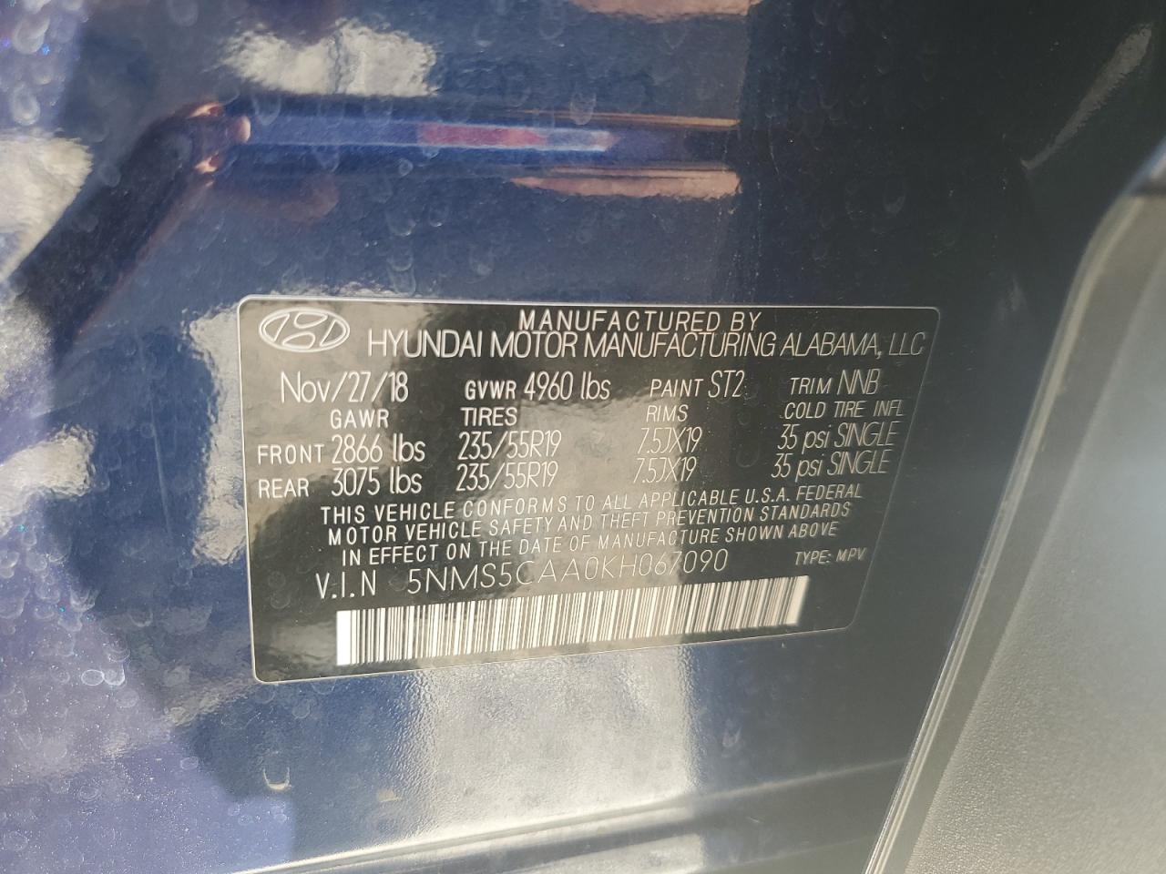 HYUNDAI SANTA FE LIMITED