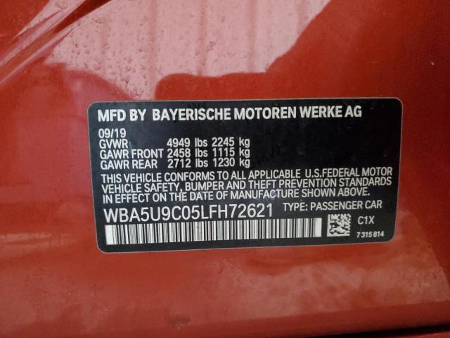 2020 BMW M340XI - WBA5U9C05LFH72621