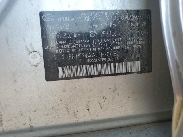 2018 HYUNDAI SONATA ECO 5NPE24AA0JH707182