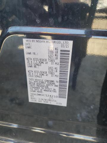 2015 INFINITI QX60 5N1AL0MM5FC524210