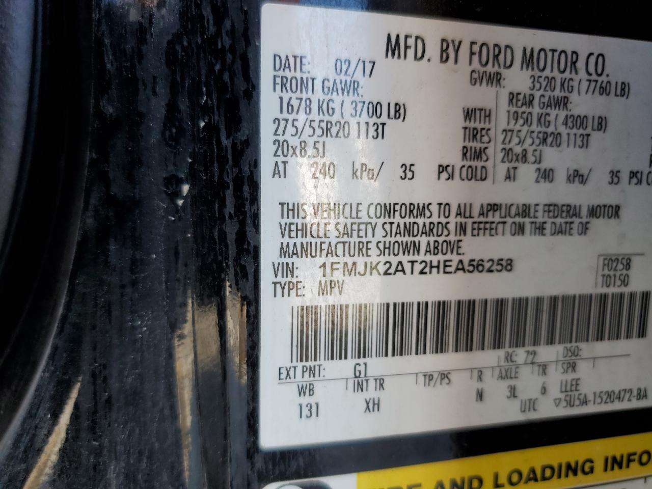 FORD EXPEDITION EL LIMITED