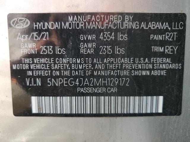 2021 HYUNDAI SONATA SE - 5NPEG4JA2MH129172