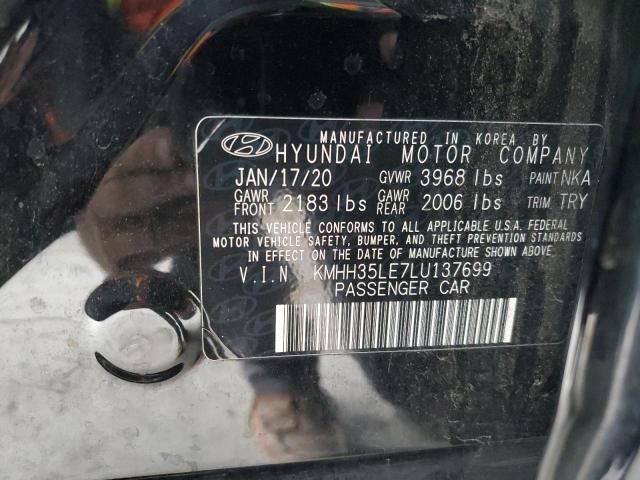 2020 HYUNDAI ELANTRA GT - KMHH35LE7LU137699