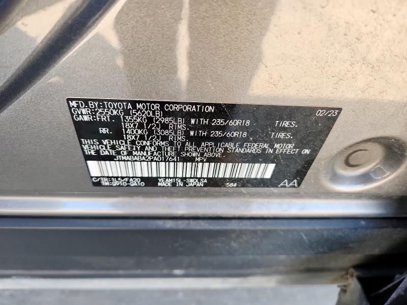 2023 SUBARU SOLTERRA PREMIUM JTMABABA2PA017641