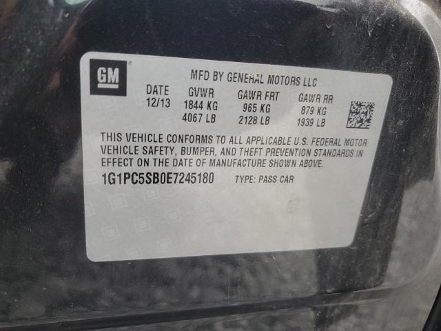 2014 CHEVROLET CRUZE LT - 1G1PC5SB0E7245180