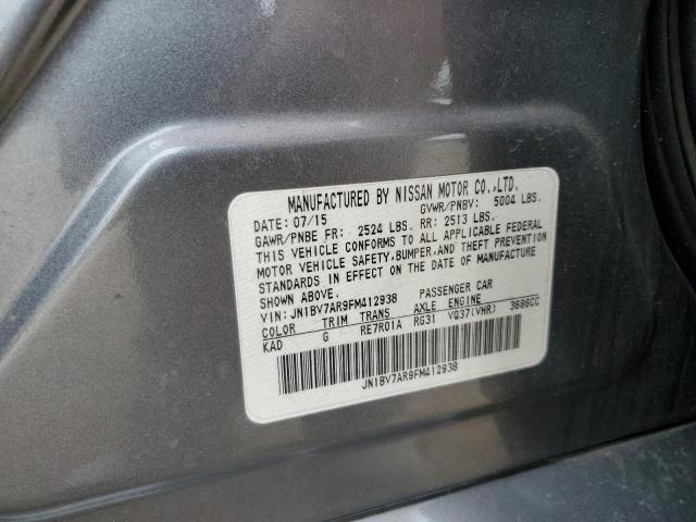 2015 INFINITI Q50 BASE JN1BV7AR9FM412938