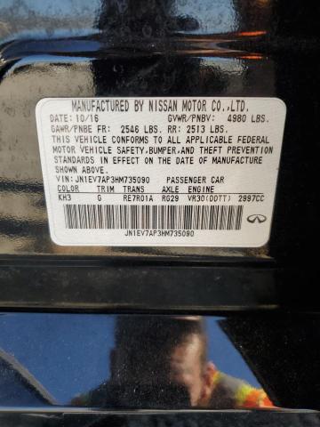 2017 INFINITI Q50 PREMIU - JN1EV7AP3HM735090