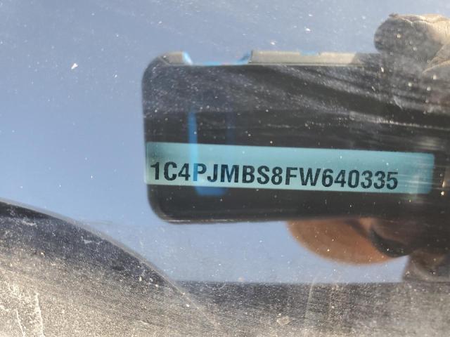 2015 JEEP CHEROKEE TRAILHAWK 1C4PJMBS8FW640335