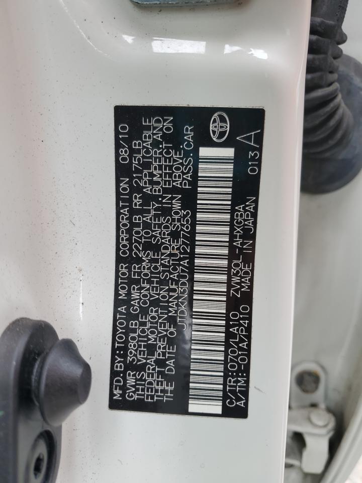 Lot #3310664752 2010 TOYOTA PRIUS