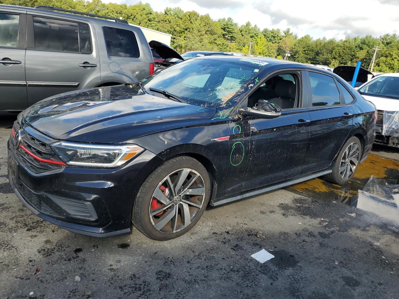 Lot #3301850326 2019 VOLKSWAGEN JETTA GLI