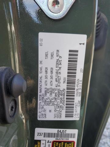 2022 TOYOTA TUNDRA CRE 5TFLA5ABXNX006250