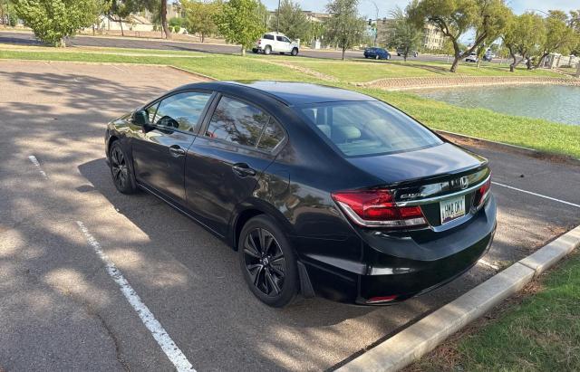 HOND CIVIC LX 2013 black sedan 4d gas 19XFB2F52DE087206 photo #4