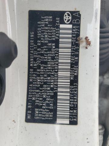 2017 TOYOTA COROLLA L - 5YFBURHE4HP650470