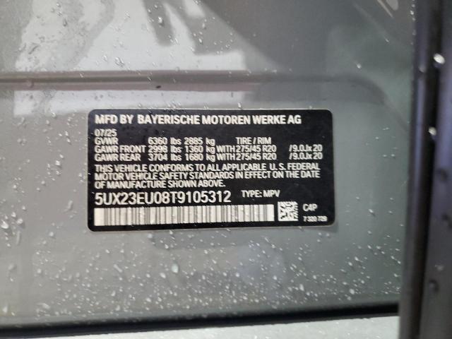 2026 BMW X5 XDRIVE40I 5UX23EU08T9105312