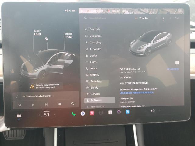 2019 TESLA MODEL 3 5YJ3E1EA8KF298517