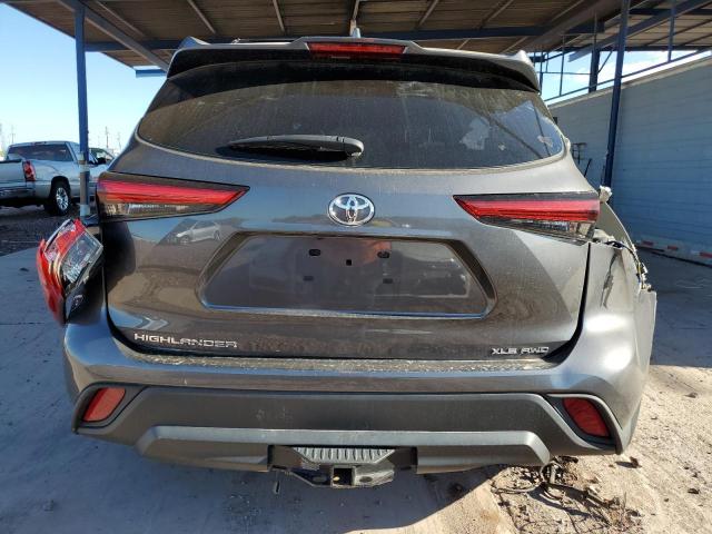 2021 TOYOTA HIGHLANDER XLE 5TDHZRBH4MS126123