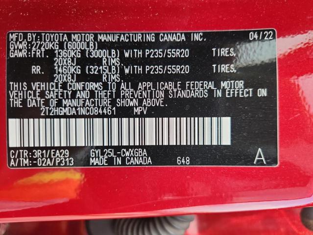 2022 LEXUS RX 450H #3270330976