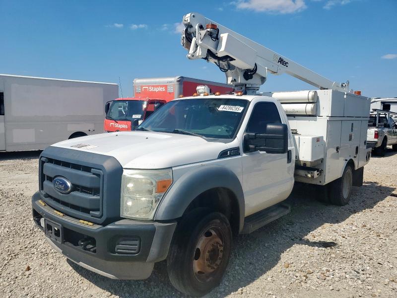 FORD F450 SUPER 2013 white  gas 1FDUF4GY7DEB37413 photo #1