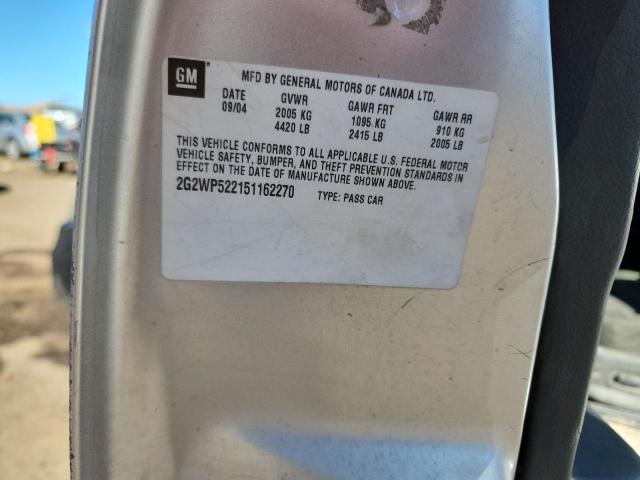 2005 PONTIAC GRAND PRIX #3275472709