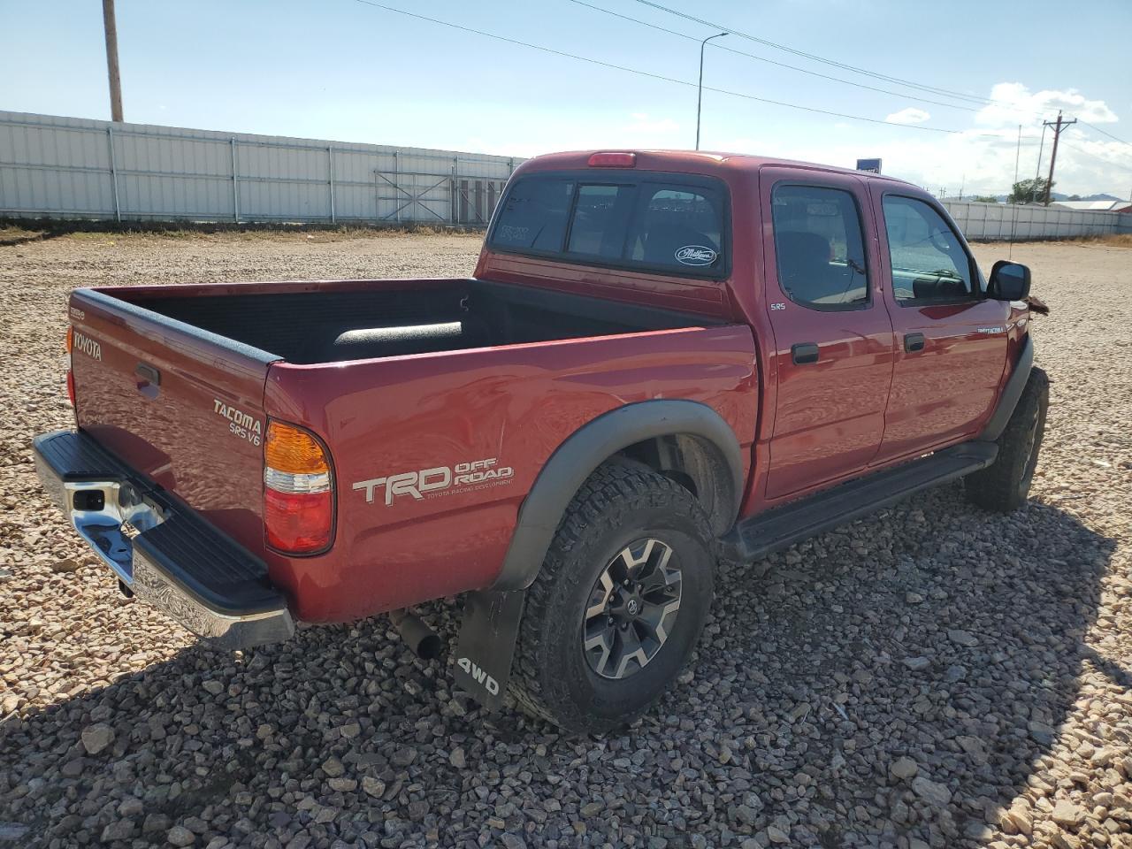 Lot #3287739174 2001 TOYOTA TACOMA DOU