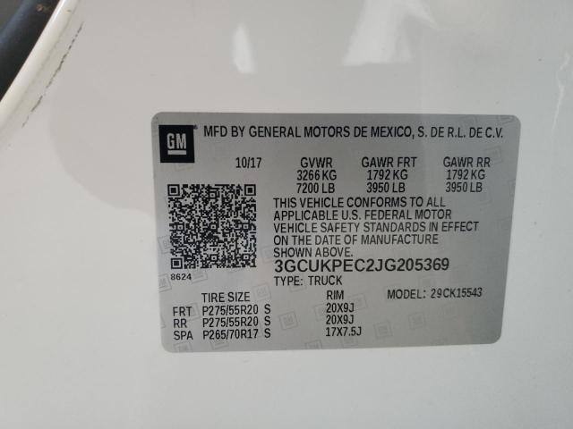 2018 CHEVROLET SILVERADO #3292369280