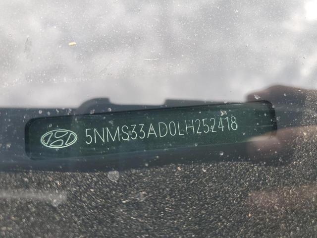2020 HYUNDAI SANTA FE S 5NMS33AD0LH252418