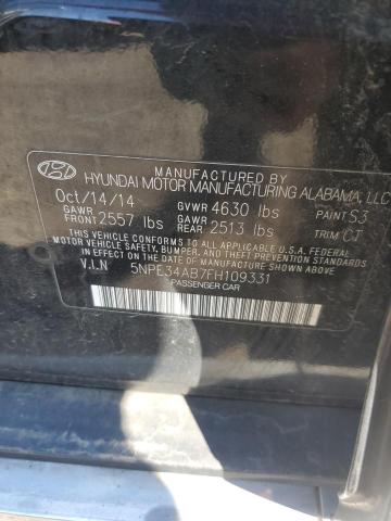2015 HYUNDAI SONATA SPO 5NPE34AB7FH109331