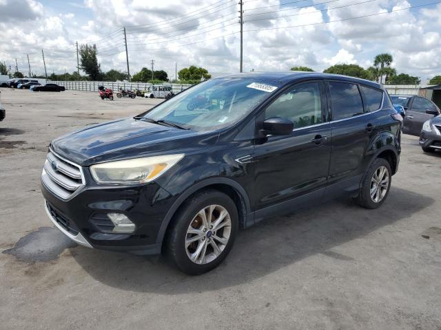 FORD ESCAPE SE 2017 black 4dr spor gas 1FMCU0GD9HUC22515 photo #1