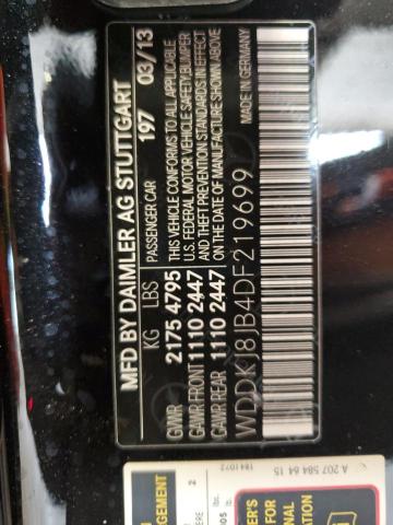 2013 MERCEDES-BENZ E 350 4MAT - WDDKJ8JB4DF219699