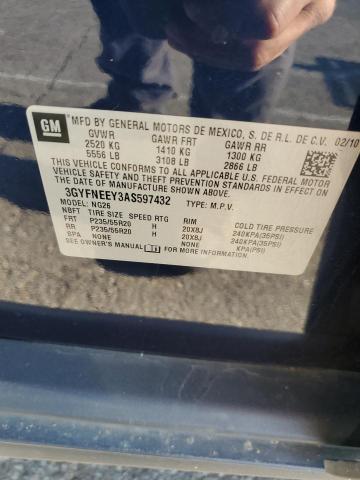 2010 CADILLAC SRX PERFORMANCE COLLECTION - 3GYFNEEY3AS597432