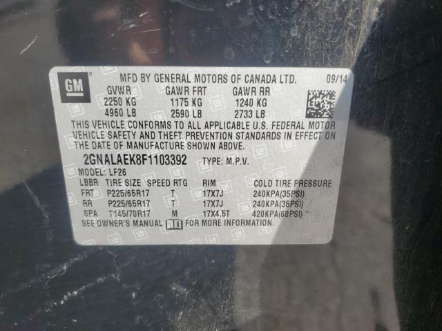 2015 CHEV EQUINOX LS #3253775386