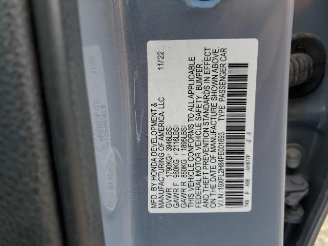 2023 HONDA CIVIC SPOR - 19XFL2H84PE001693