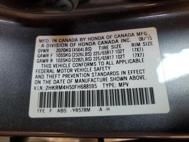 2015 HONDA CR-V EX 2HKRM4H50FH688595