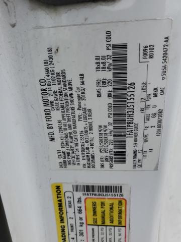2018 FORD MUSTANG 1FATP8UH3J5155126