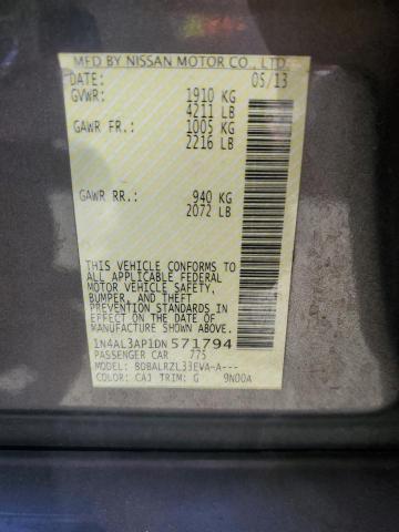 2013 NISSAN ALTIMA 2.5 #3301976414