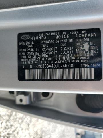 2018 HYUNDAI TUCSON SEL #3290246277