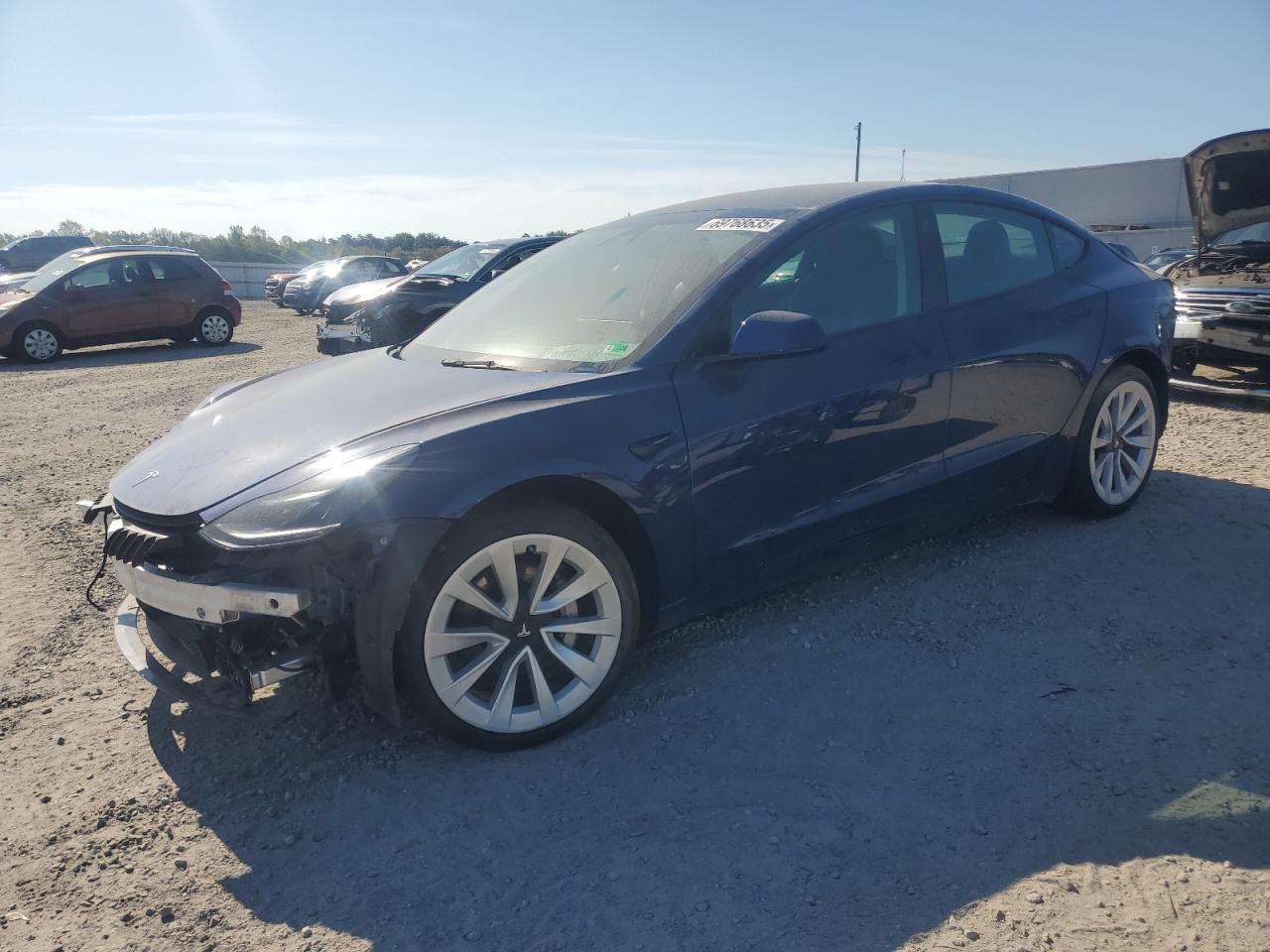 Lot #3301846332 2022 TESLA MODEL 3