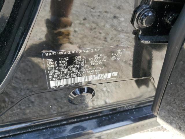 2019 HONDA HR-V SPORT 3CZRU5H12KM726703