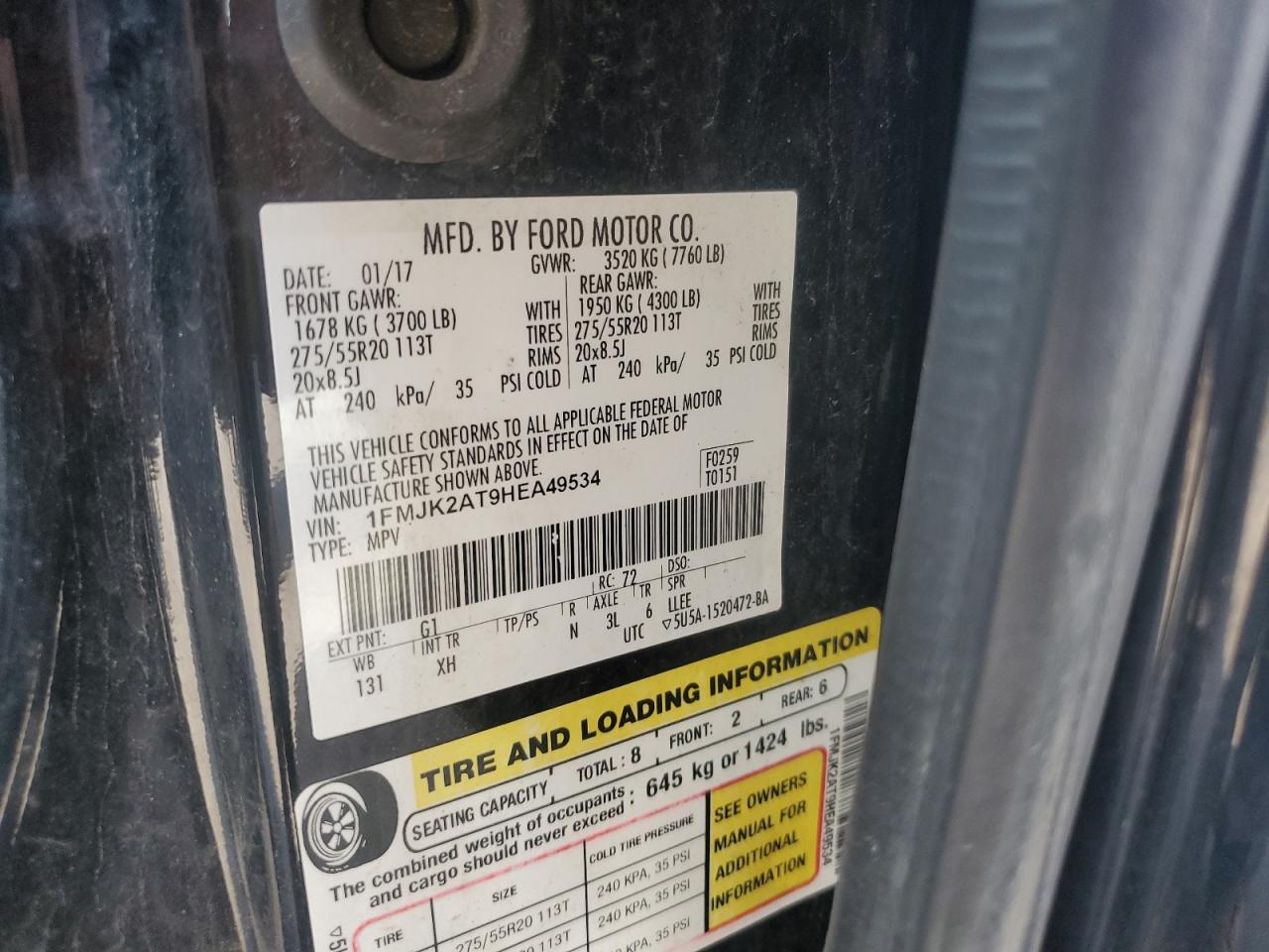 FORD EXPEDITION EL LIMITED