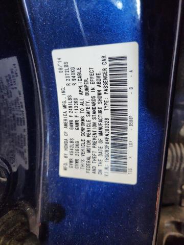 2015 HONDA ACCORD EXL 1HGCR3F84FA000329